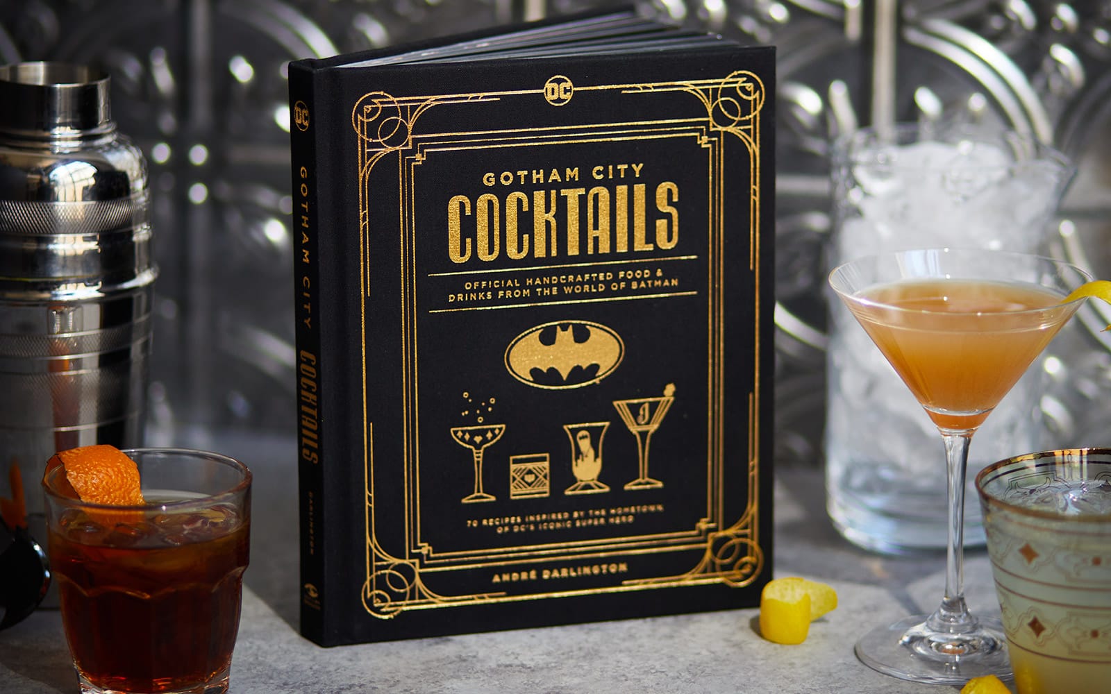 Geek Cooking with Gotham City Cocktails: The Old Gotham - FanBolt